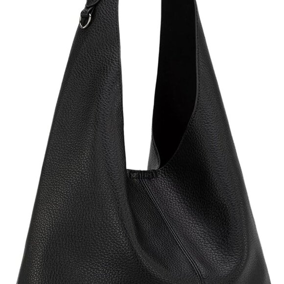 Hobo Bags Purse for Women Ultra Soft Foldable Shoulder Slouchy Handbags with Cos - Picture 8 of 9